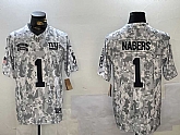 Men's New York Giants #1 Malik Nabers 2024 F.U.S.E Arctic Camo Salute To Service Limited Stitched Football Jersey Dzhi,baseball caps,new era cap wholesale,wholesale hats